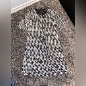 Divided by H&M White Detailed Mini Dress